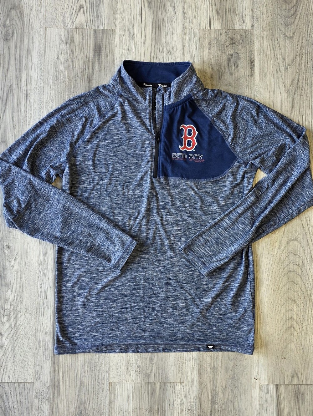 Boston Red Sox Fanatics Men’s Medium Quarter-Zip Pullover
